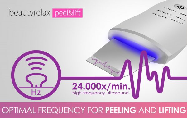 Kosmetický přístroj BeautyRelax Peel&Lift ultrazvuková špachtle