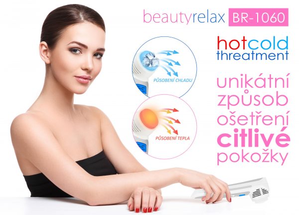 Galvanická žehlička BeautyRelax s tepelnou terapií