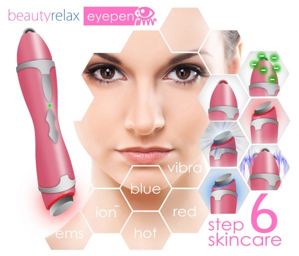 Kosmetický přístroj BeautyRelax Eyepen na tmavé kruhy pod očima