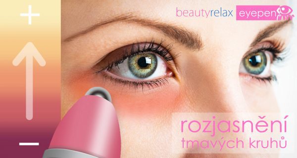 Kosmetický přístroj BeautyRelax Eyepen na tmavé kruhy pod očima