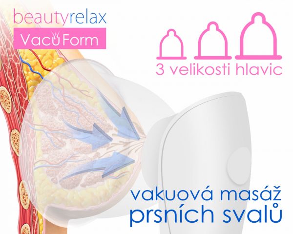 Masážní přístroj BeautyRelax Vacuform