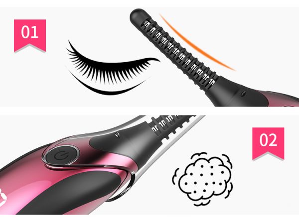 Elektronická řasenka BeautyRelax Brush&Go