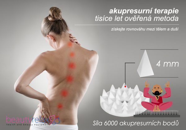 Akupresurní matrace BeautyRelax