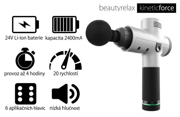 Masážní přístroj BeautyRelax Kineticforce