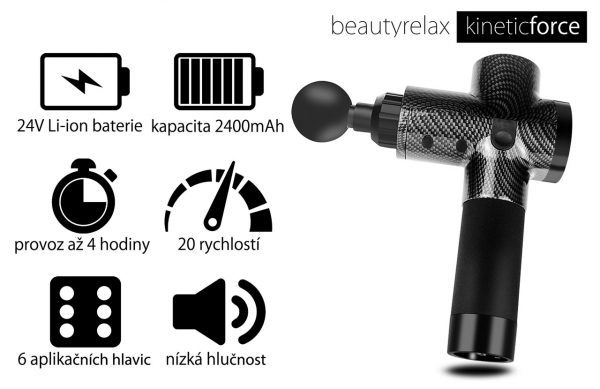 Masážní přístroj BeautyRelax Kineticforce