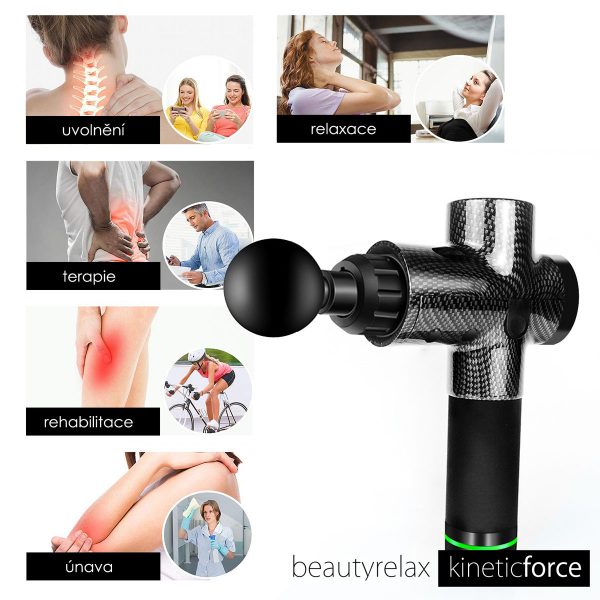 Masážní přístroj BeautyRelax Kineticforce