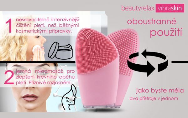 Kosmetický přístroj BeautyRelax Vibraskin