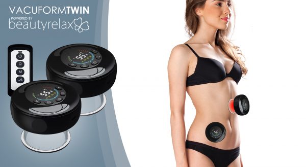 Masážní přístroj metoda baňkování BeautyRelax Vacuform Twin & One