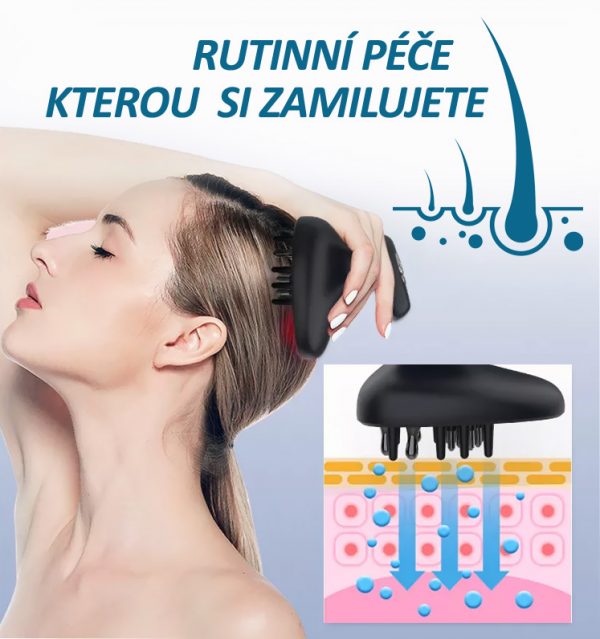 Masážní přístroj na podporu růstu vlasů BeautyRelax Growmax Hair Smart