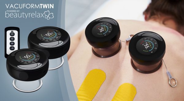 Masážní přístroj metoda baňkování BeautyRelax Vacuform Twin & One