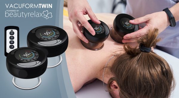 Masážní přístroj metoda baňkování BeautyRelax Vacuform Twin & One