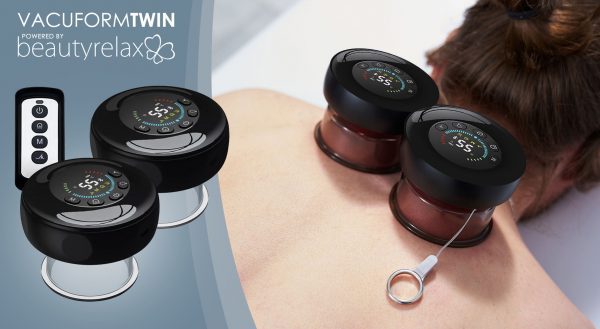 Masážní přístroj metoda baňkování BeautyRelax Vacuform Twin & One