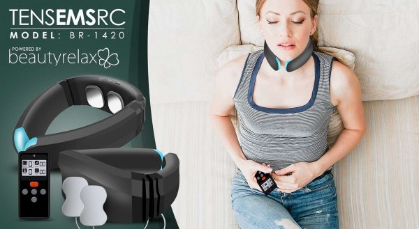 Krční masážní přístroj Beautyrelax TENS EMS RC