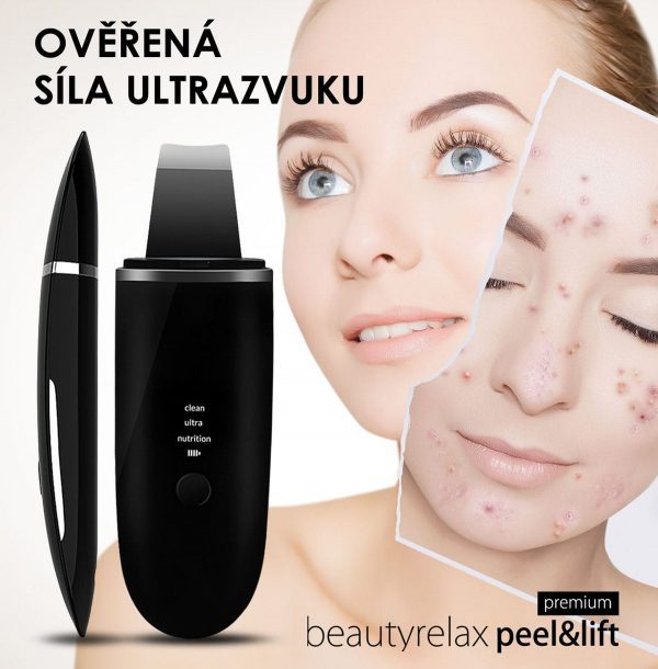 Ultrazvuková špachtle BeautyRelax Peel&lift Premium