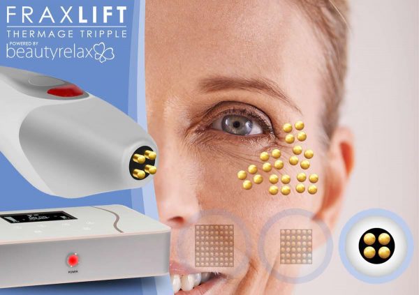 Estetický přístroj pro lifting pleti BeautyRelax Fraxlift Thermage Tripple Attack