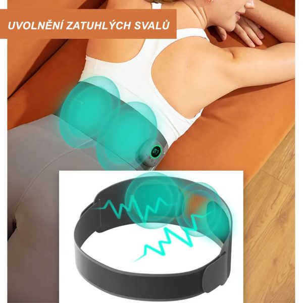 Masážní přístroj na oblast pasu BeautyRelax Shape&Relax EMS Compact