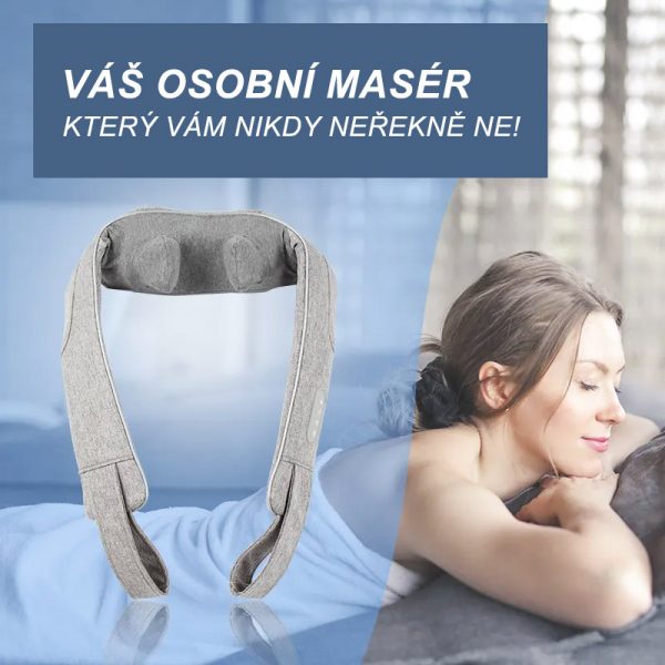 Krční masážní přístroj BeautyRelax shiatsu 5D Ultimate