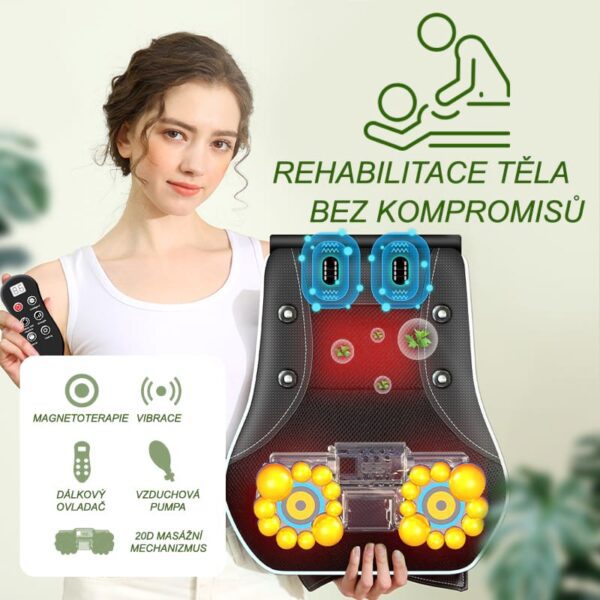 Masážní polštářek BeautyRelax ShiatsuMax Deluxe