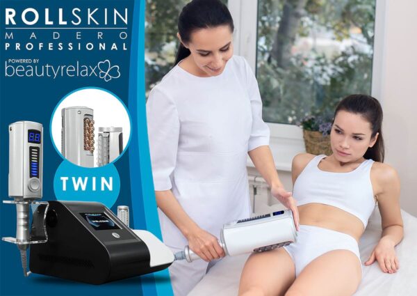 Masážní přístroj na celulitidu BeautyRelax Rollskin Madero Professional Twin