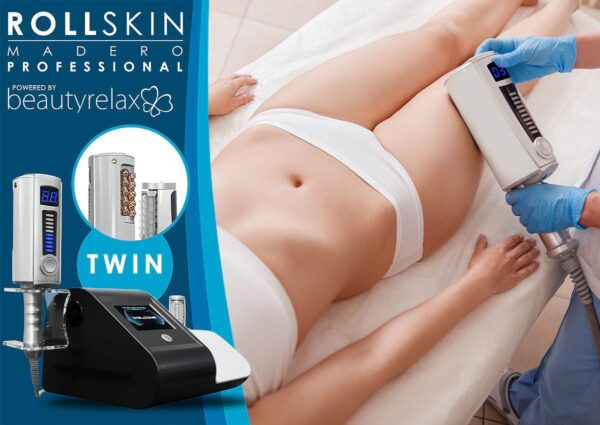 Masážní přístroj na celulitidu BeautyRelax Rollskin Madero Professional Twin