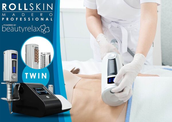 Masážní přístroj na celulitidu BeautyRelax Rollskin Madero Professional Twin