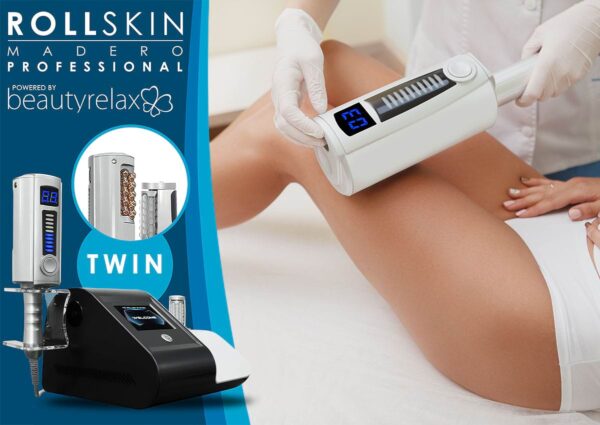 Masážní přístroj na celulitidu BeautyRelax Rollskin Madero Professional Twin