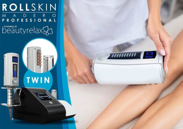 Masážní přístroj na celulitidu BeautyRelax Rollskin Madero Professional Twin