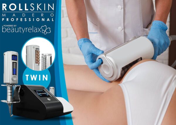 Masážní přístroj na celulitidu BeautyRelax Rollskin Madero Professional Twin