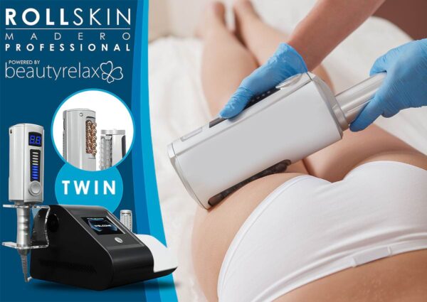 Masážní přístroj na celulitidu BeautyRelax Rollskin Madero Professional Twin