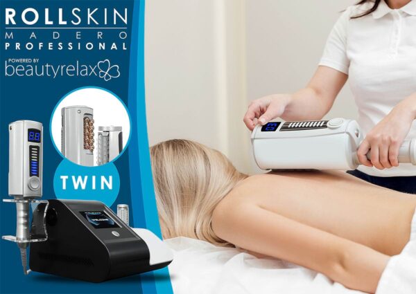 Masážní přístroj na celulitidu BeautyRelax Rollskin Madero Professional Twin