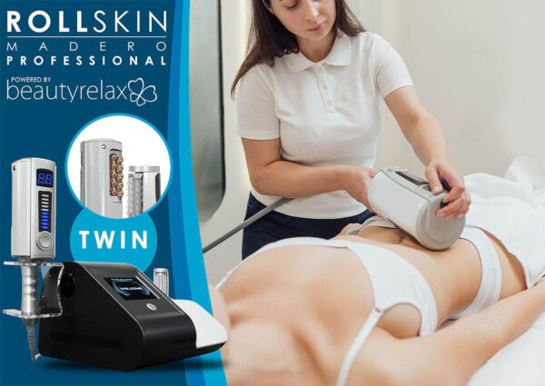 Masážní přístroj na celulitidu BeautyRelax Rollskin Madero Professional Twin