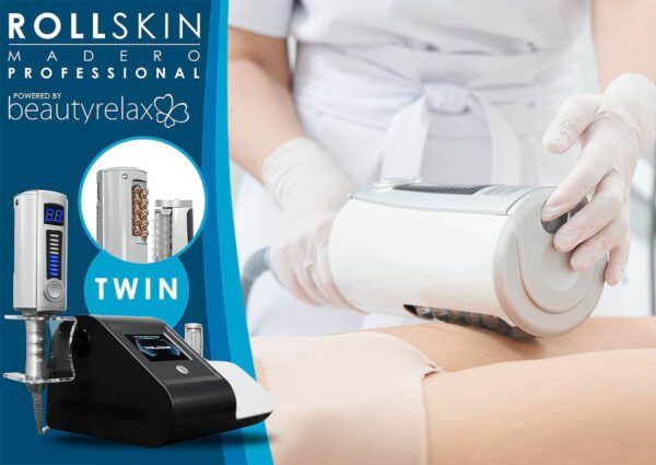 Masážní přístroj na celulitidu BeautyRelax Rollskin Madero Professional Twin