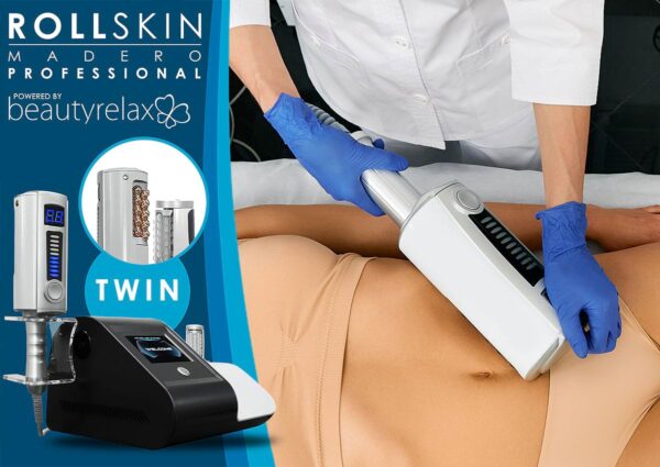 Masážní přístroj na celulitidu BeautyRelax Rollskin Madero Professional Twin