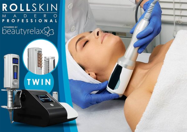 Masážní přístroj na celulitidu BeautyRelax Rollskin Madero Professional Twin