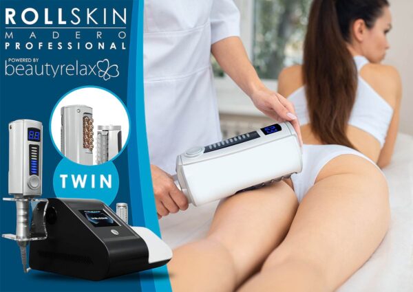 Masážní přístroj na celulitidu BeautyRelax Rollskin Madero Professional Twin