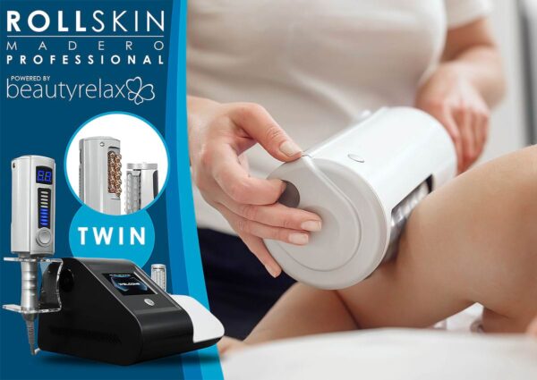 Masážní přístroj na celulitidu BeautyRelax Rollskin Madero Professional Twin