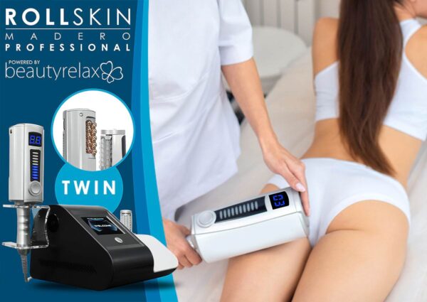 Masážní přístroj na celulitidu BeautyRelax Rollskin Madero Professional Twin