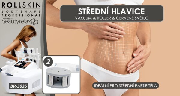 Masážny prístroj na celulitídu BeautyRelax Rollskin BodyShape Professional