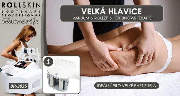 Masážny prístroj na celulitídu BeautyRelax Rollskin BodyShape Professional