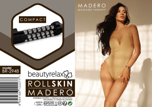 Masážny prístroj na celulitídu BeautyRelax Rollskin Madero Compact