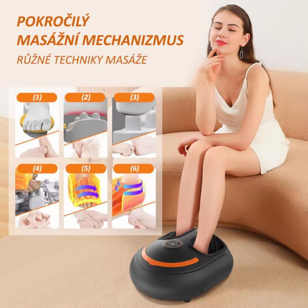 Masážní přístroj na chodidla BeautyRelax Maxcomfort Ultimate