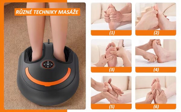 Masážní přístroj na chodidla BeautyRelax Maxcomfort Ultimate