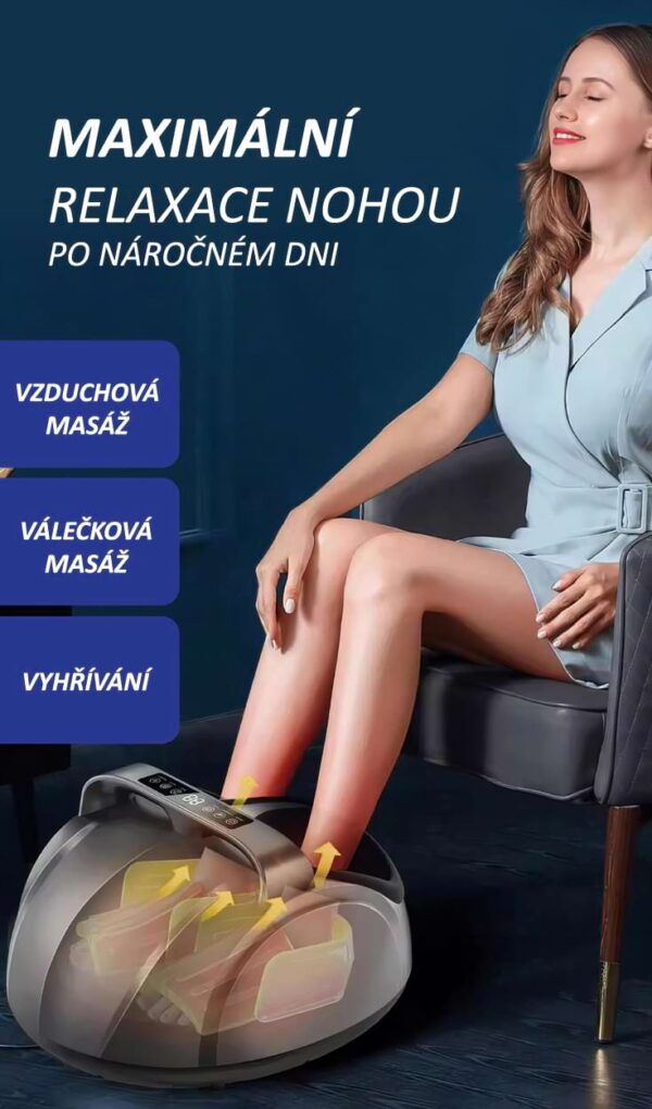 Masážny prístroj na chodidlá BeautyRelax Maxcomfort Ultimate