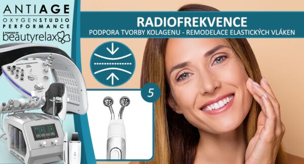 Estetické zariadenie na ošetrenie pokožky BeautyRelax AntiAge Oxygen Studio Performance