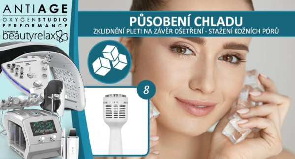 Estetické zariadenie na ošetrenie pokožky BeautyRelax AntiAge Oxygen Studio Performance