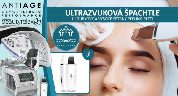 Estetické zariadenie na ošetrenie pokožky BeautyRelax AntiAge Oxygen Studio Performance