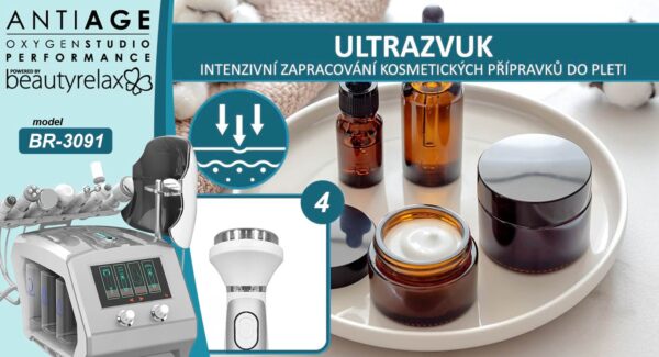 Estetické zariadenie na ošetrenie pokožky BeautyRelax AntiAge Oxygen Studio