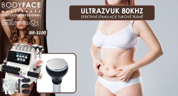 Estetické multifunkčné zariadenie BeautyRelax Bodyface Multishape Madero Professional