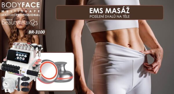 Estetické multifunkčné zariadenie BeautyRelax Bodyface Multishape Madero Professional