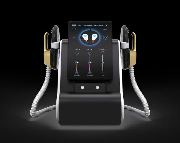 Masážny prístroj na formovanie postavy BeautyRelax Pulsemax Magnetic Studio Twin Black Gold